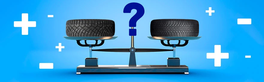 Зимові шини: із шипами чи без? Плюси та мінуси